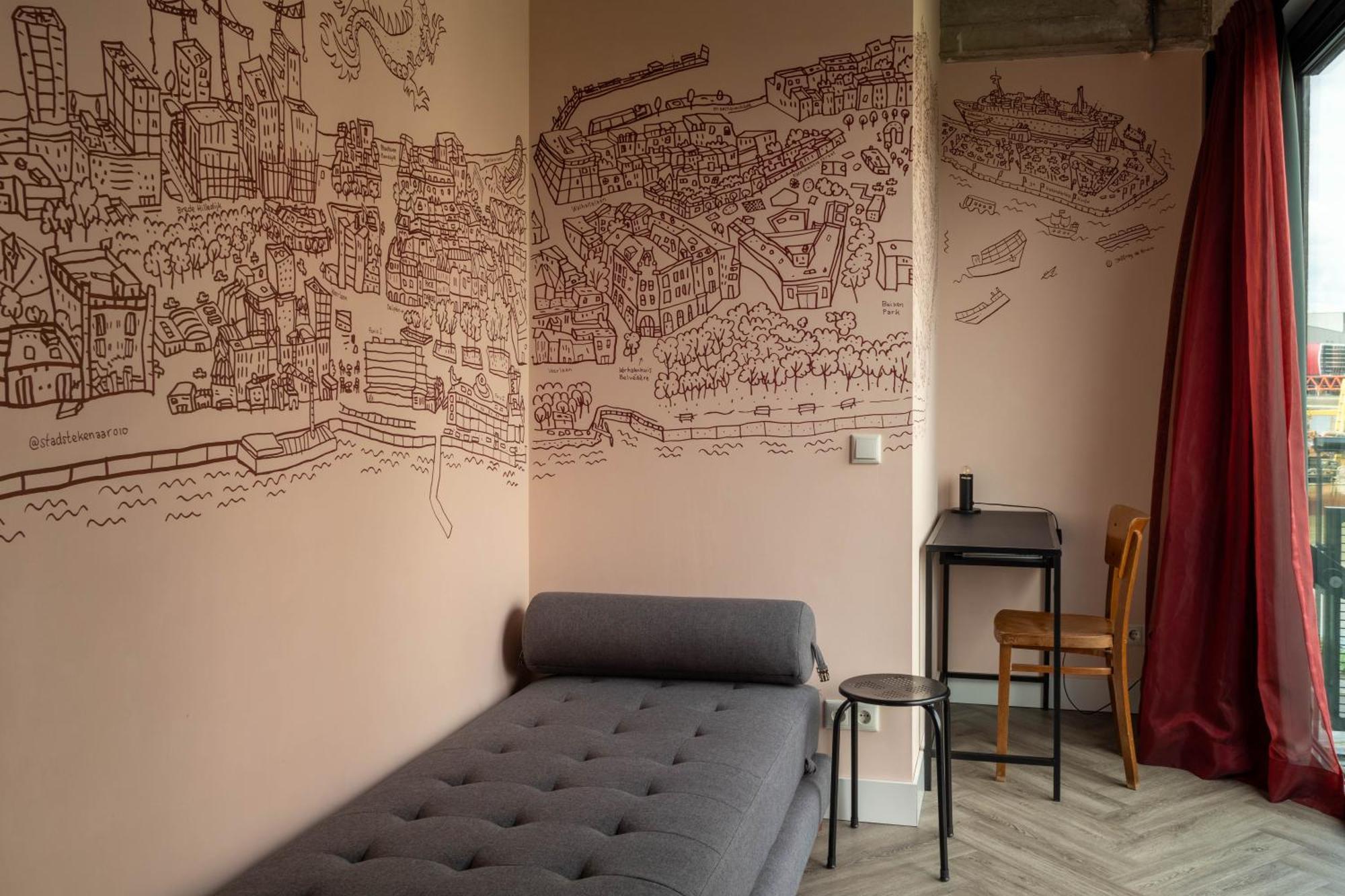 Bed, Bites & Business Hotel ロッテルダム 部屋 写真